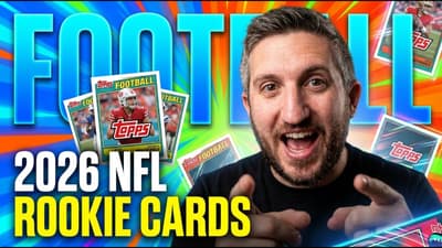 The 2026 Top Football Card Rookie Chases