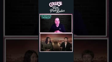 Tricia Fukuhara & Ari Notartomaso Grease: Rise of the Pink Ladies #shorts #riseofthepinkladies