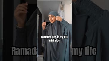 Day in my life mini vlog 💖 #ramadanwaanamc #Ramadan2024