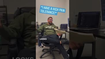 ・・・🔹”I Have a High Pain Tolerance!”🔹