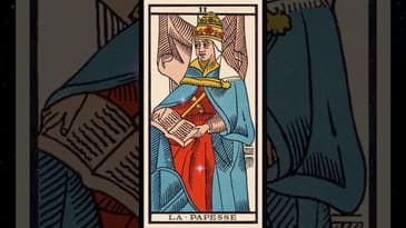 II. The High Priestess Card (Marseille Tarot)