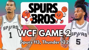 West Finals G2: Spurs Split in OKC, Turnover + Injury Issues Loom as Series Shifts to SA for Game 3