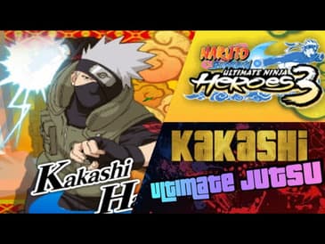 Kakashi Ultimate Jutsu || Naruto Shippuden Ultimate Ninja Heroes 3 PPSSPP #shorts