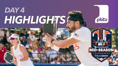 Major League Pickleball | Mid Season Tournament Day 4 Complete Highlights