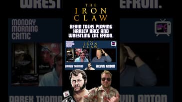 Actor Kevin Anton talks playing Harley Race in #theironclaw #wwe #wrestling #shorts #aew #fyp