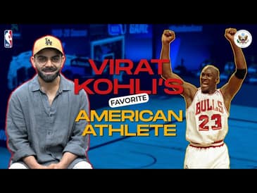 Virat Kohli’s American Sports Role Model | MJ23 ⛹️