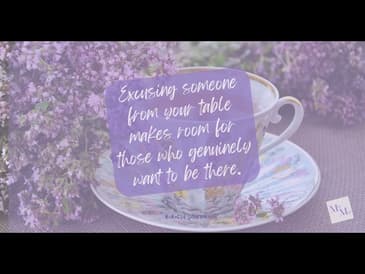 When You Aren't Everyone's Cuppa Tea . . .