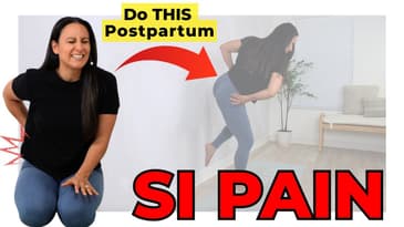Persistent SI Joint Pain After Baby | Postpartum Relief Tips