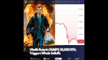 #Vitalik Buterin DUMPS 35,000 #ETH, Triggers Whale Selloffs