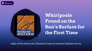 Whirlpools Found on the Sun’s Surface for the First Time