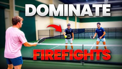 The OFF BALL Secret to Winning Firefights in Pickleball