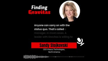 Meet Sandy Stojkovski, CEO Vitesco Technologies, North America | Gravitas Detroit