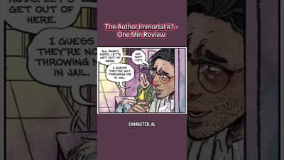 The Author Immortal #1 - One Min Review #TheAuthorImmortal #FrankJBarbiere #MorganBeem #comics