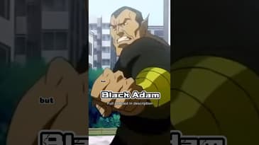 Black Adam is a bad guy