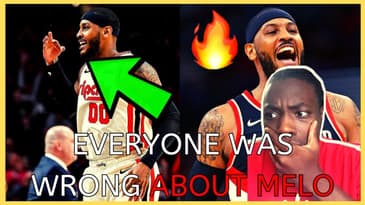 🔥Why Everyone Was WRONG About Carmelo Anthony AND Need to Apologize! CARRYING The Blazers!🔥