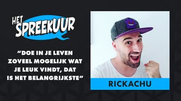 RICKACHU over HET BEGIN van YOUTUBE, een DIAGNOSE met VEEL IMPACT & ALTIJD DOEN wat je LEUK VINDT