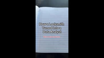 Data Analyst roadmap example