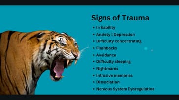 Taming The Tiger - Making Trauma Less Traumatic