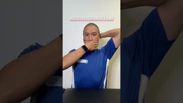 Easy Self Traction for Neck Pain and Tendon Headaches