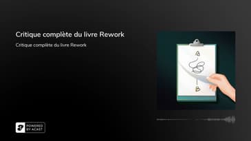 Critique complète du livre Rework