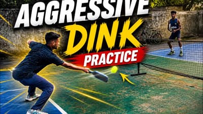 Pickleball practice
