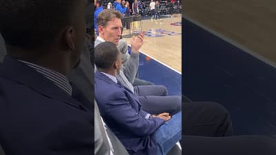 Rich Paul Courtside for Warriors vs Clippers. #nba #thepullupbasketballpodcast