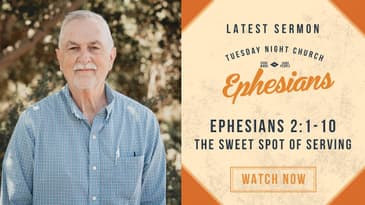 Ephesians 2:1-10 - The Sweet Spot of Serving