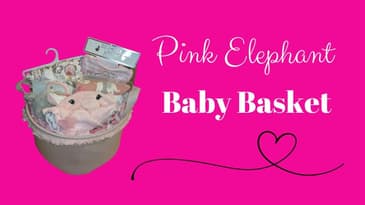 Baby Basket for Gracelynn | Pink Elephant Theme 🐘💗