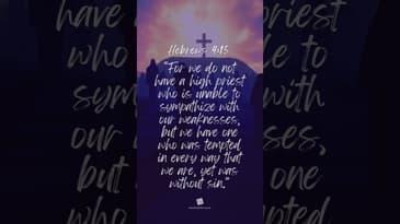 #Bible Verse - Hebrews 4:15 #faith #motivation #inspiration