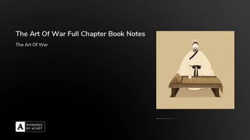 The Art Of War Full Chapter Book Notes