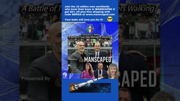 Mister Pioli & Mister Allegri will thank you! GET 20% OFF #Manscaped