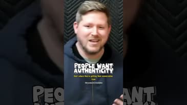 People crave authenticity