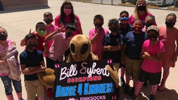 Bill Sybert School's #pinksocks Kindness Dance!
