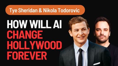 How AI Will Change Hollywood Forever with Tye Sheridan & Nikola Todorovic