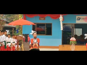CHIANG MAI CELEBRATION! PaBong School Traditional Dancing Part 1