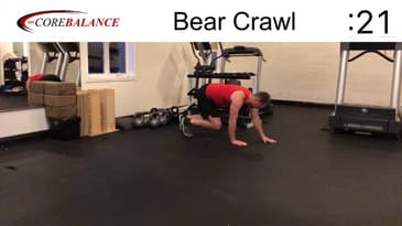 Bear Crawl - Core and Cardio | Chris Janke-Bueno