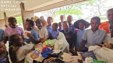 Kickstart A Library! Zimbabwe Game-Count Special with Globe Aware (2023)
