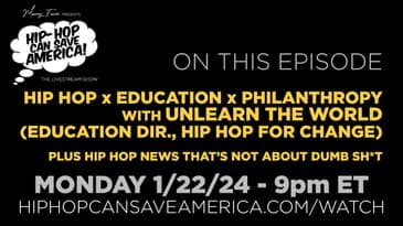 Hip Hop x Education x Philanthropy x News x Events