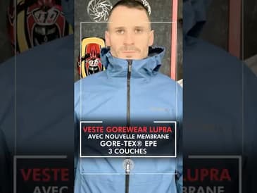 Veste Lupra 2.0 de GoreWear avec nouvelle membrane TEX® ePE 3 couches, sans PFC