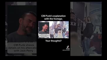 This is video of what CM Punk said about incident w/ Jack Perry with footage of the altercation.