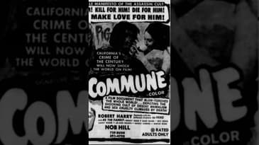 A Manson Exploitation Adult Film Considered Lost Media THE COMMUNE #shorts #fyp #gay