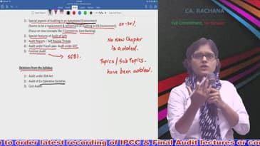 Audit Syllabus Old Vs New