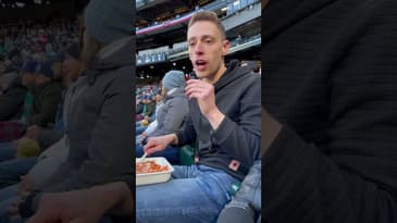 The NEWEST food item at the ballpark #shorts #baseball #mlb #seattle #mariners #food #foodreview