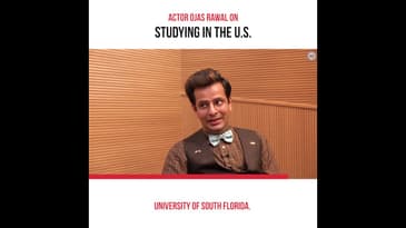 Actor and comedian Ojas Rawal on #StudyInTheUS