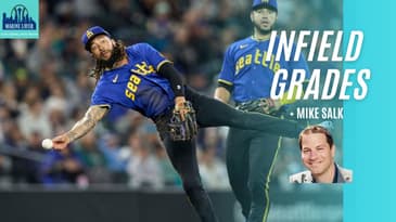 Why Mariners Infield Got BRUTAL Season Grades + Mike Salk (Seattle Sports)