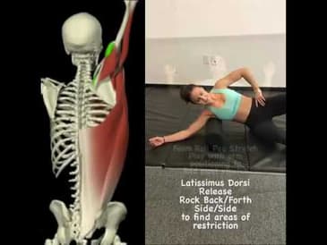 Foam Rolling to Decrease Shoulder Pain