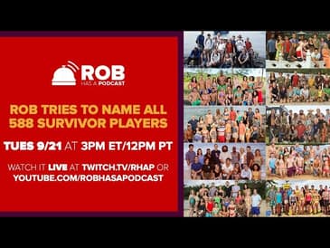 Rob Tries to Name EVERY Survivor Player