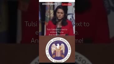 Major News: Tulsi Gabbard, Former Democrat, Endorses Donald Trump!