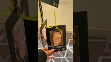 A tribute to lives taken or missing. Displayed at CrimeCon UK