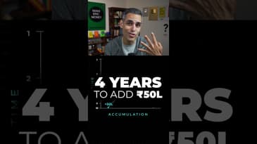 50 LAKHS?! The power of COMPOUNDING | Ankur Warikoo #shorts